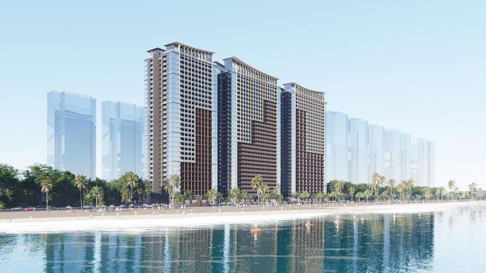 Sun Centro mở ra tầm nhìn vịnh Hạ Long. Ảnh: Sun Property