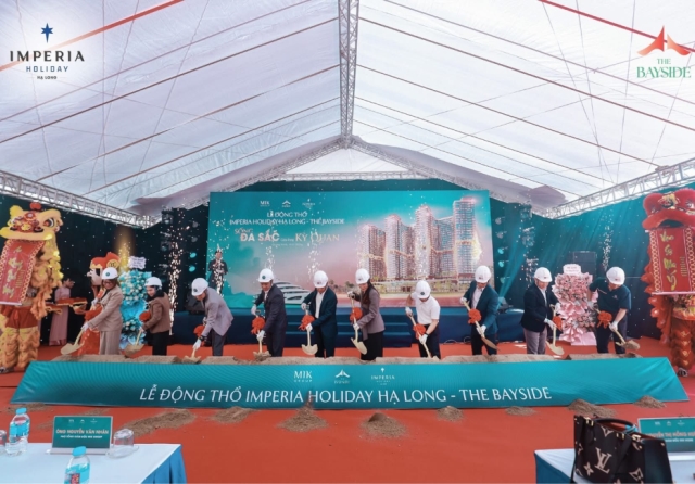 SỰ KIỆN ĐỘNG THỔ IMPERIA HOLIDAY HẠ LONG – THE BAYSIDE KHAI MỞ KỶ NGUYÊN SỐNG MỚI BÊN VỊNH DI SẢN